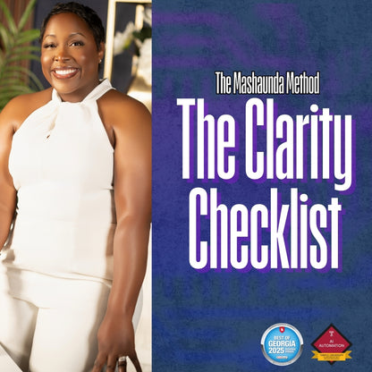 The Clarity Checklist