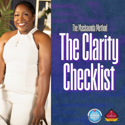 The Clarity Checklist
